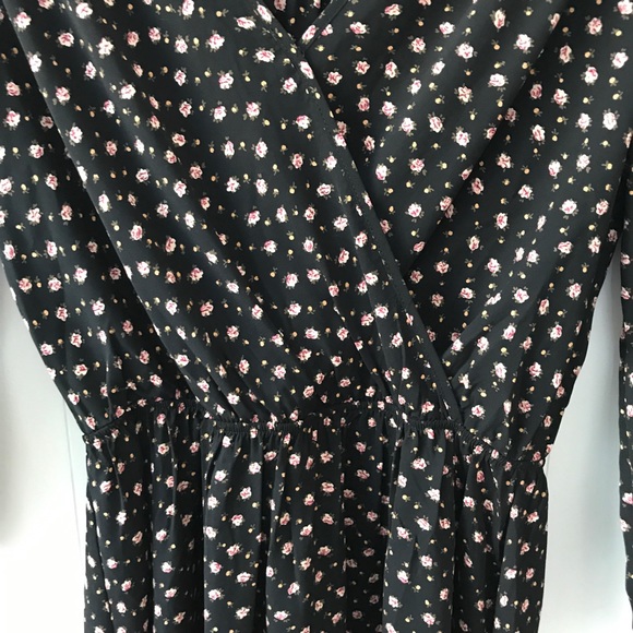 Lush Floral Print Dress - Picture 4 of 5